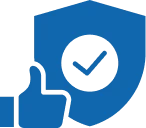 Security approval symbol